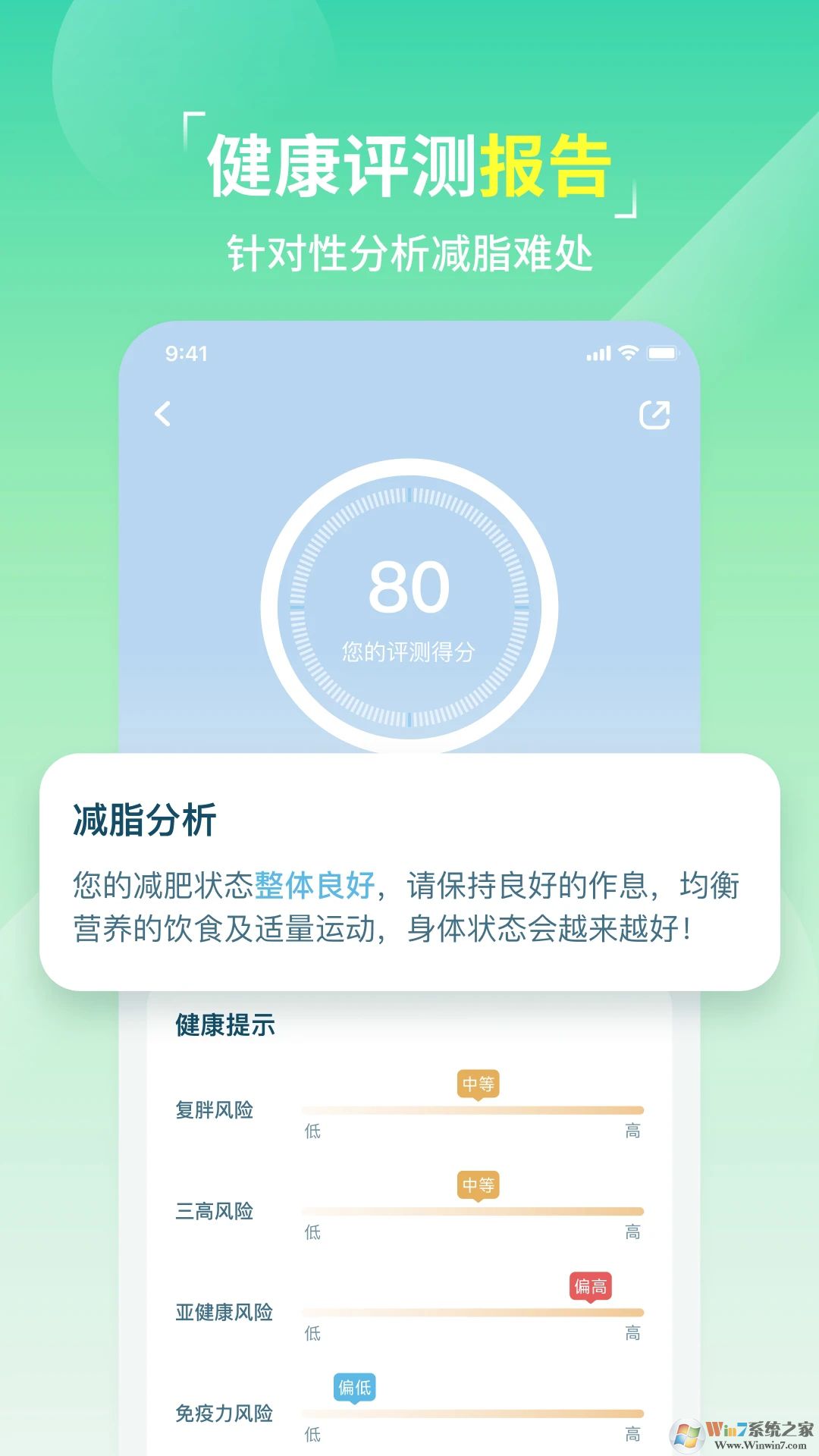 熱量減肥法APP