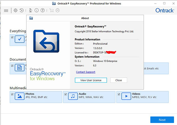 EasyRecovery(數(shù)據(jù)恢復(fù)) V13.0企業(yè)版破解版