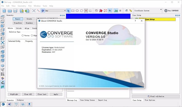 Converge仿真軟件2023 V3.0綠色破解版