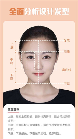 測(cè)臉型配發(fā)型APP