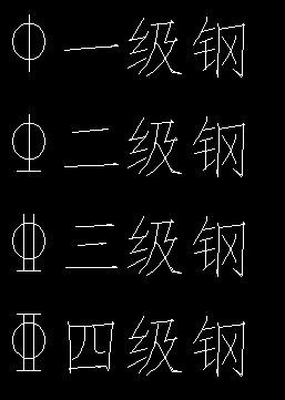 Tssdeng.shx鋼筋符號(hào)字體 V1.0官方版