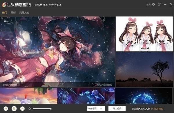 飛火動態(tài)壁紙最新版 v2.2.2.1電腦版