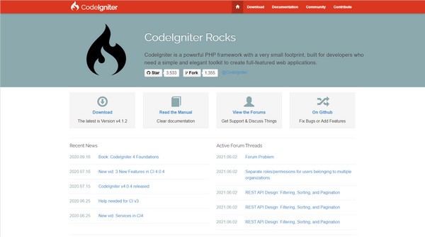 CodeIgniter(PHP框架) V4.2.5官方版