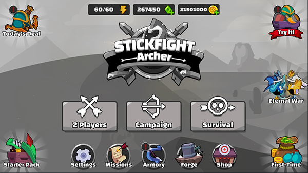 標桿弓箭手(Stickfight Archer)